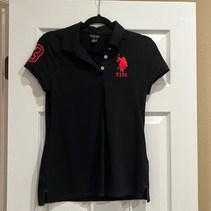 U.S Polo Assn Women’s Black Polo